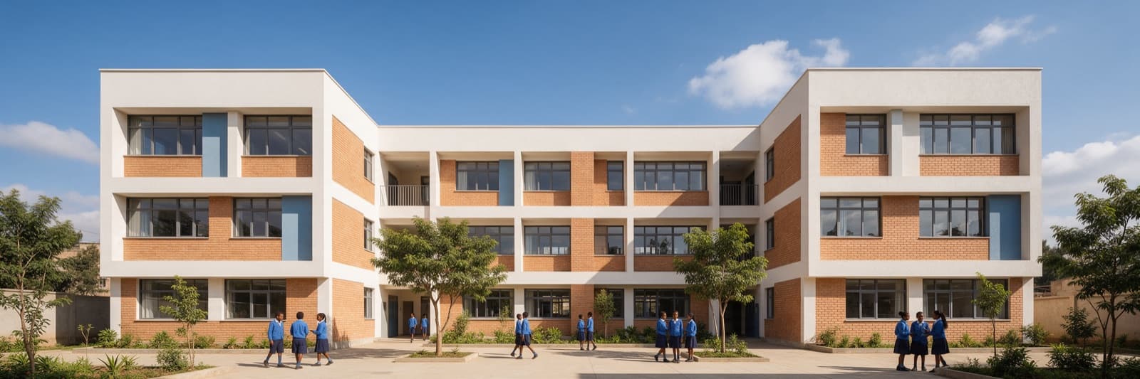 Campus of a Henon partner school in Ethiopia